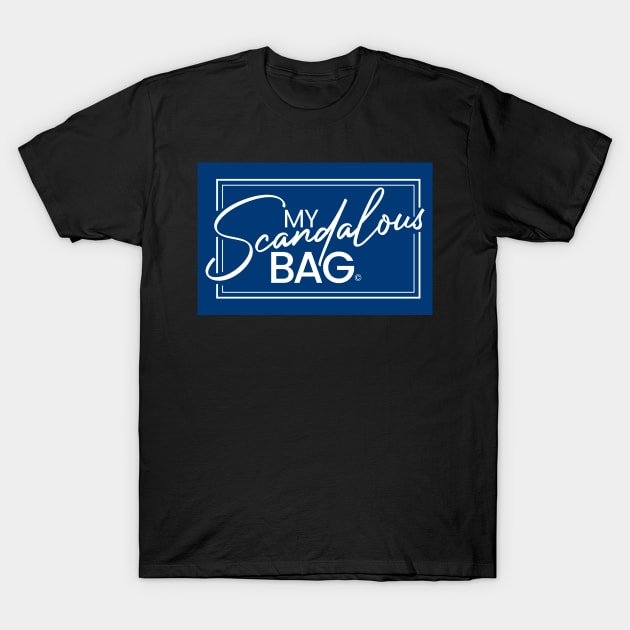 My Scandalous Bag - Navy T-Shirt by ShawnMelbourne